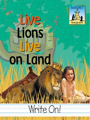 cover image of Live Lions Live On Land